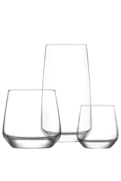 LAV Lal Cam Bardak Seti 18'li