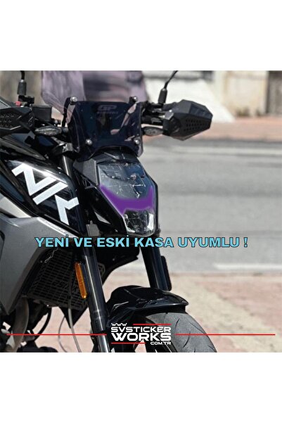 ARONA CFMOTO NK250 Far Sticker 2018-2025 Uyumlu Hazır Far Sticker Kit