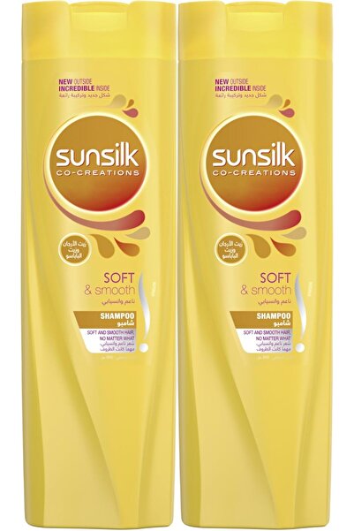 Sunsilk Shampoo, For Soft & Smooth Hair, Soft & Smooth, With Silk Protein, Ar...