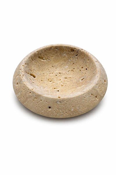 Modestmar Travertine Decorative Bowl - Bohemian Travertine Stone Bowl