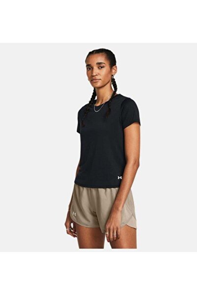 Under Armour تي شيرت نسائي بأكمام قصيرة من UA Launch