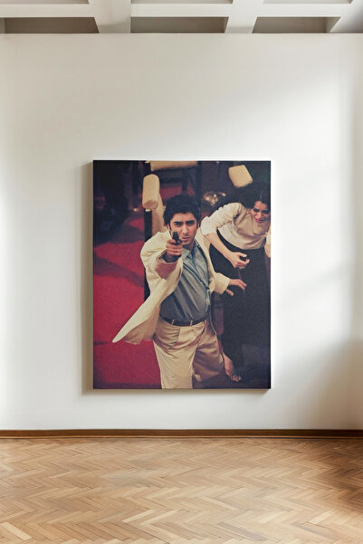 Kanvaspera Polat Alemdar, Kurtlar Vadisi - Kanvas Tablo - Retro Tasarım, Vint...