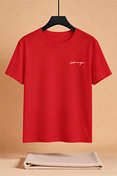 uyguntarz Tricou unisex cu design imprimat Chicago