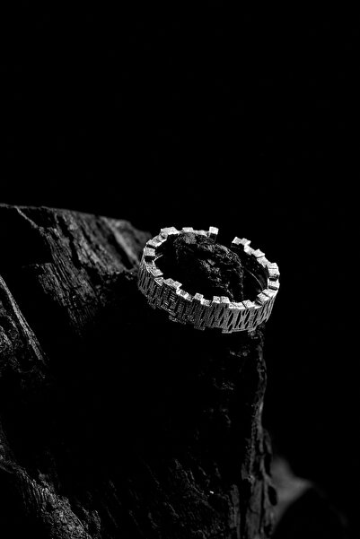 Ricco Jewellery 925 Ayar Gümüş Warlore Erkek Yüzük