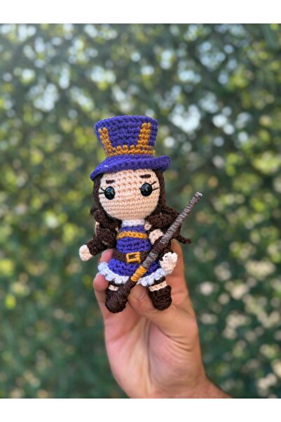 SLECrochet El Yapımı League of Legends Karakter Amigurumi Oyuncak - Mini Figü...