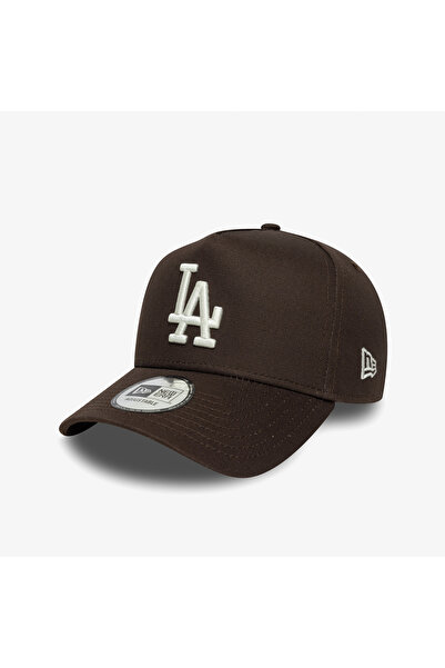 NEW ERA LA Dodgers MLB Sidepatch 9FORTY Unisex Kahverengi Şapka