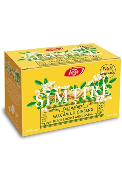 Fares Ceai Simtire - Salcâm cu Ginseng, 20 plicuri