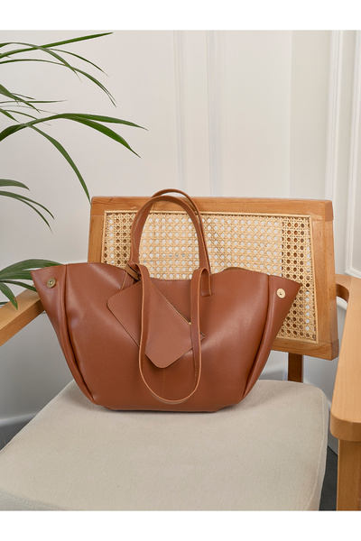 MYSTOBAG Mini Wallet Detailed Hand and Shoulder Bag with Poly Magnet Cover