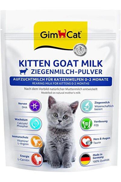 Gimcat Kitten Goat Milk Keçi Süt Tozu 200 Gr