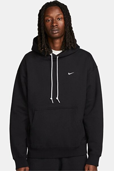 Nike Solo Swoosh Men's Loose Fit Fleece Pullover Hoodie Men's Loose Fit Hoode...