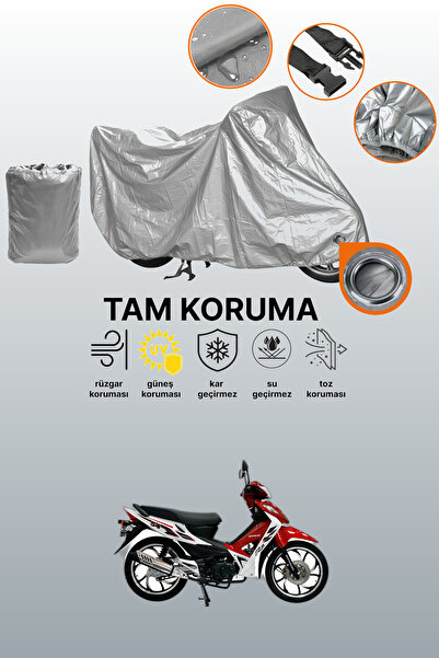 dokaca Mondial 125 Sfs Compatible Engine Tarpaulin Compatible with Gray Lock