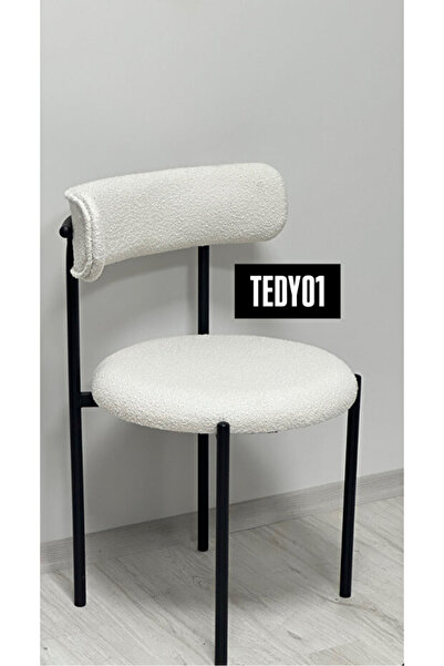 SANDİRA Yemek Odası Mutfak Masası Sandalyesi Cafe Restorant Sandalyesi (TEDDY...