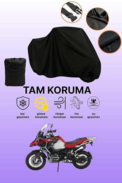 dokaca حقيبة خلفية سوداء وقفل غير متوافقة مع BMW R 1200 GS Adventure متوافقة ...