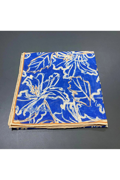 Silk Home Soft Cotton Scarf with Pattern 2325-09