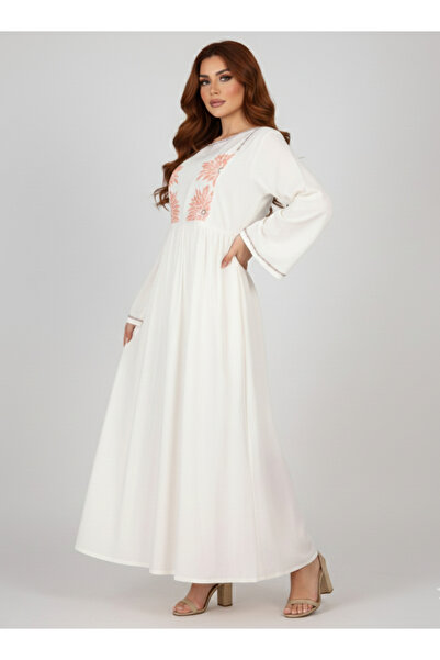 MQ Women's long embroidered dress