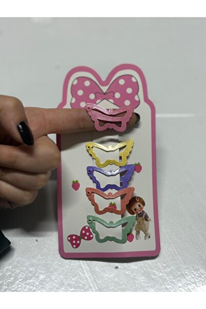 Melkady Aksesuar Melkady 557E - Mixed Color Butterfly Luxury Snap Buckle Set ...