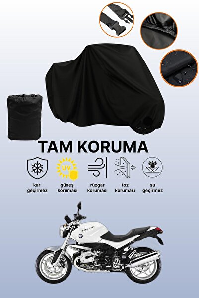 dokaca Black Tail Bag and Lock Mismatched Bmw R 1200 R Compatible Motorcycle ...