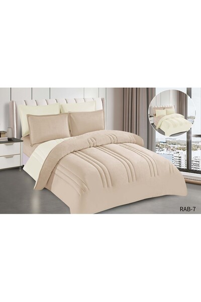 xi Duo Duo طقم مفرش نفرونص شتوي فخم مخمل حشوه كاملة ليشعرك بالدفئ في والراحةف...