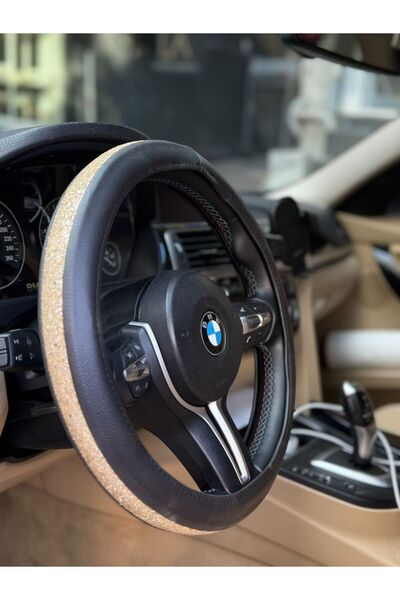 OTO SÜSLEN İSTANBUL Yerli Üretim Geçmeli Suslu Direksiyon Kılıfı