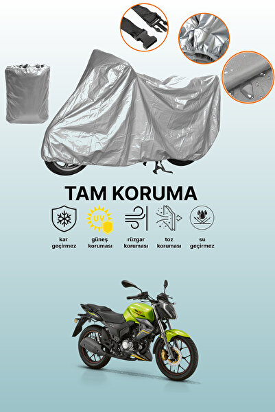 dokaca Gray Tail Bag and Lock Mismatched Rks Rk125-S Compatible Motorcycle Ta...