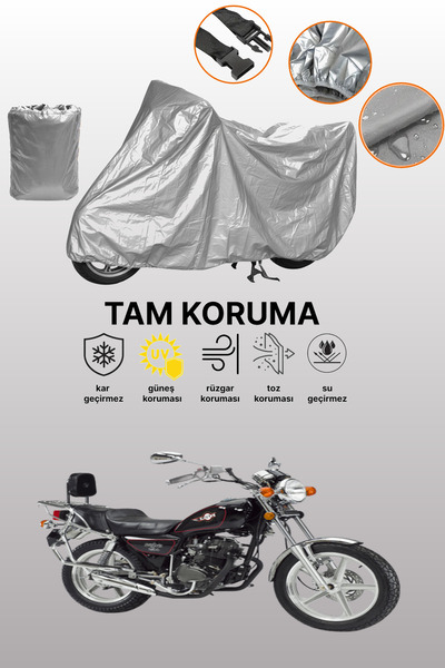 dokaca Gray Rear Bag and Lock Incompatible Kanuni Seyhan 250 Compatible Motor...