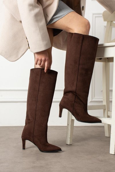 ZENNESHOES Scarlett Kadın XL Kesim Çizme