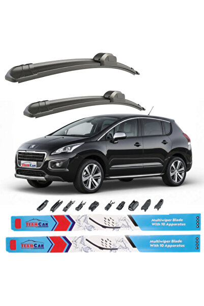 TEAMCAR Wipers Peugeot 3008 I FL 2013–2016 – Front set