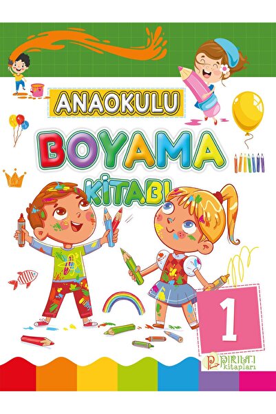 Pırıltı Kitapları Anaokulu Boyama Kitabı - 1