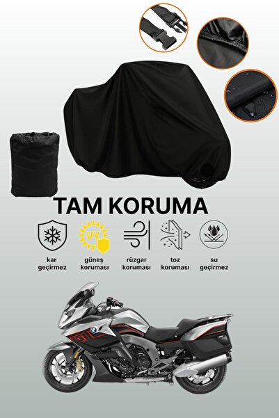 dokaca Black Tail Bag and Lock Incompatible Bmw K 1600 Gt Compatible Motorcyc...