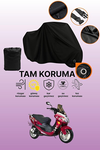 dokaca قماش دراجة نارية متوافق مع كانوني ستورم 150 متوافق مع القفل الأسود