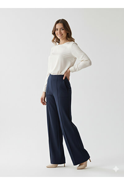 mj style Women's Elastic Waist Modal Pants