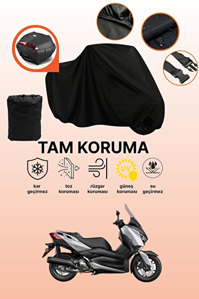 dokaca مظلة دراجة نارية متوافقة مع ياماها X-Max 125 ABS متوافقة مع الحقيبة ال...