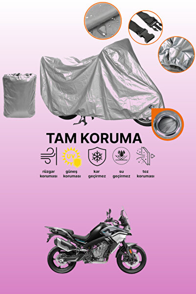 dokaca Compatible with Gray Lock Cfmoto 800Mt Sport Compatible Engine Tarpaulin