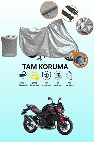 dokaca Gray Compatible with Kawasaki Z 400 Compatible Engine Cover