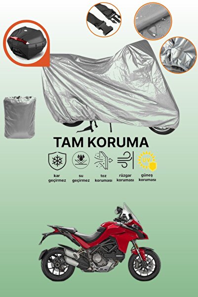 dokaca غطاء محرك متوافق مع دوكاتي مولتيسترادا 1260 إس متوافق مع الحقيبة الخلف...