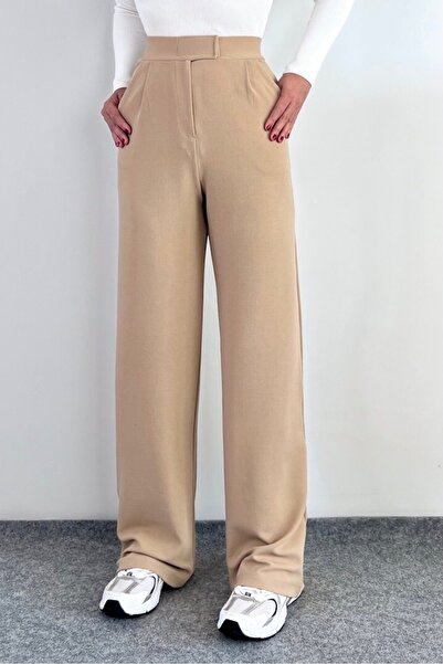 WE AND ME Women's Lycra Velcro Closure Palazzo Pants