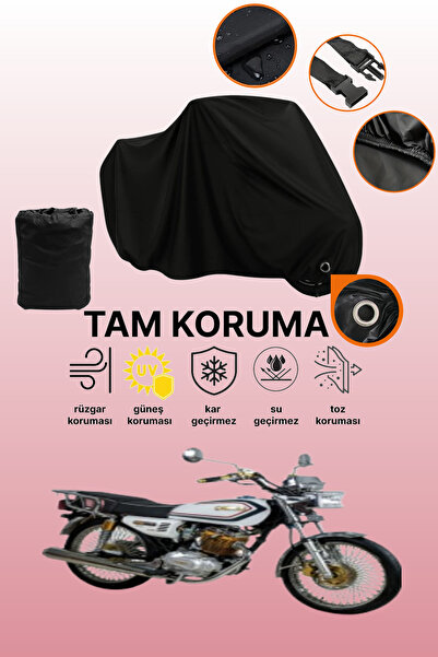 dokaca Black Lock Compatible with Kuba Cheetah 125 Compatible Motorcycle Tarp...