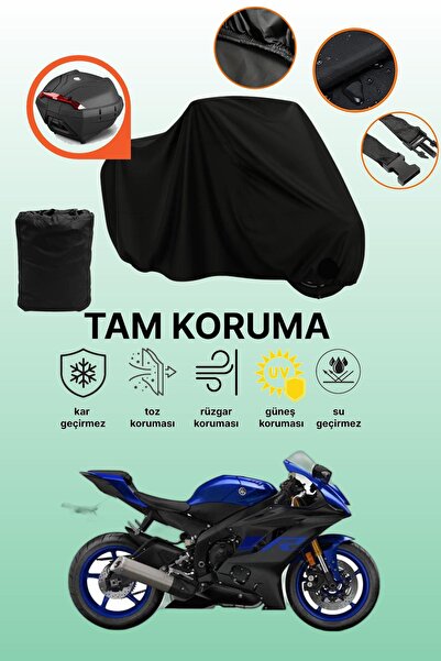 dokaca قماش دراجة نارية متوافق مع ياماها YZF R6 متوافق مع الحقيبة الخلفية الس...