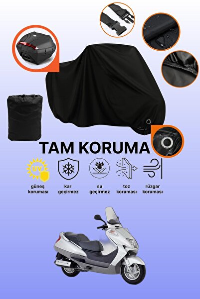 dokaca حقيبة خلفية سوداء وقماش متوافق مع دراجة نارية هوندا FES 250 فورسايت