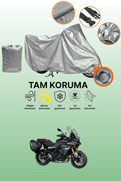 dokaca غطاء محرك متوافق مع ياماها تريسر 9 جي تي+ متوافق مع الغطاء الرمادي