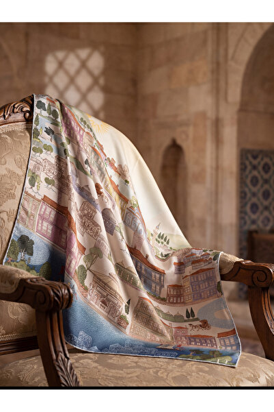 Motiff 50X50 cm 100% Twill Silk Miniature Scarf