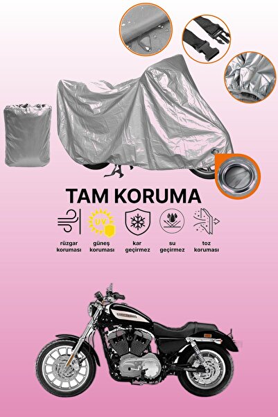 dokaca مظلة دراجة نارية متوافقة مع هارلي ديفيدسون سبورتستر رودستر XL1200R متو...