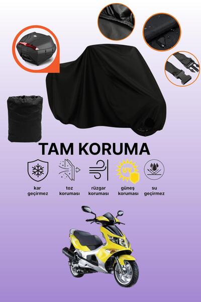 dokaca Compatible with Black Tail Bag Kanuni Bobcat 150 Compatible Motorcycle...