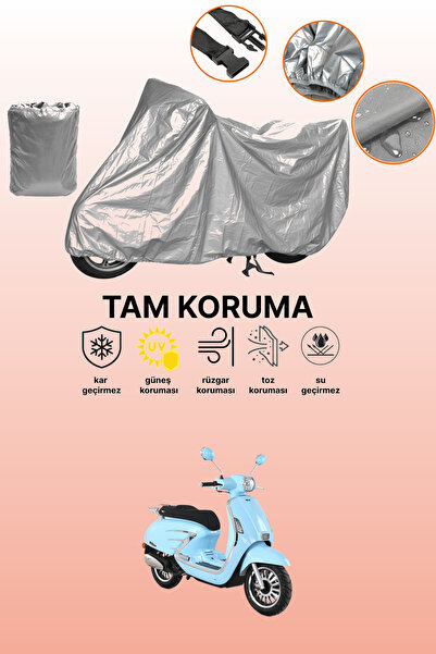 dokaca Gray Rear Bag and Lock Incompatible Rks Bitter 125 Compatible Motorcyc...