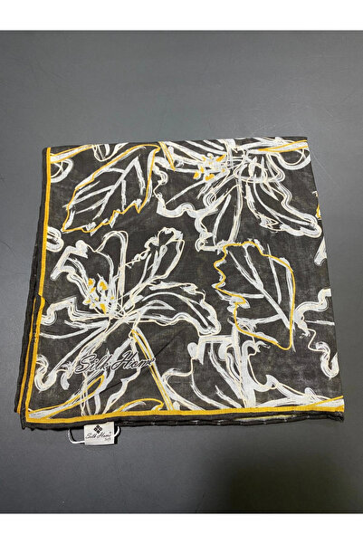 Silk Home Soft Cotton Scarf with Pattern 2325-01