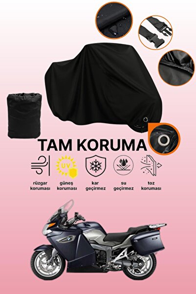 dokaca مظلة دراجة نارية متوافقة مع BMW K 1300 GT متوافقة مع القفل الأسود