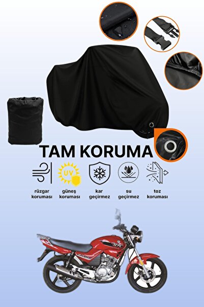 dokaca غطاء دراجة نارية متوافق مع كوبا XR 125 متوافق مع القفل الأسود