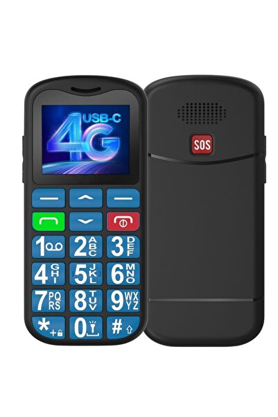 CZAY CZAY® Large Keys Senior Mobile Phone, Romanian Language, Strong Volume, ...