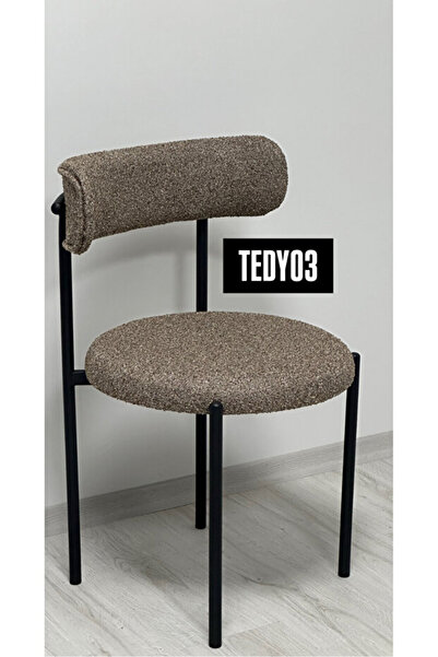 SANDİRA Yemek Odası Mutfak Masası Sandalyesi Cafe Restorant Sandalyesi (TEDDY...