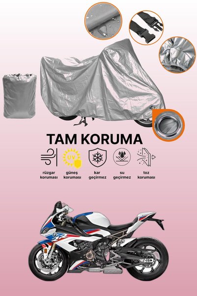 dokaca غطاء محرك متوافق مع BMW S 1000 RR Race متوافق مع غطاء المحرك باللون ال...
